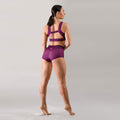 burgundy pole fitness clothes