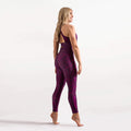 burgundy high waisted workout leggings