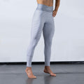 gray high waisted gym leggings