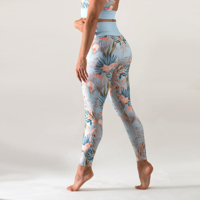 SHEIN Tween Girl High Waist Floral Print Leggings | SHEIN USA