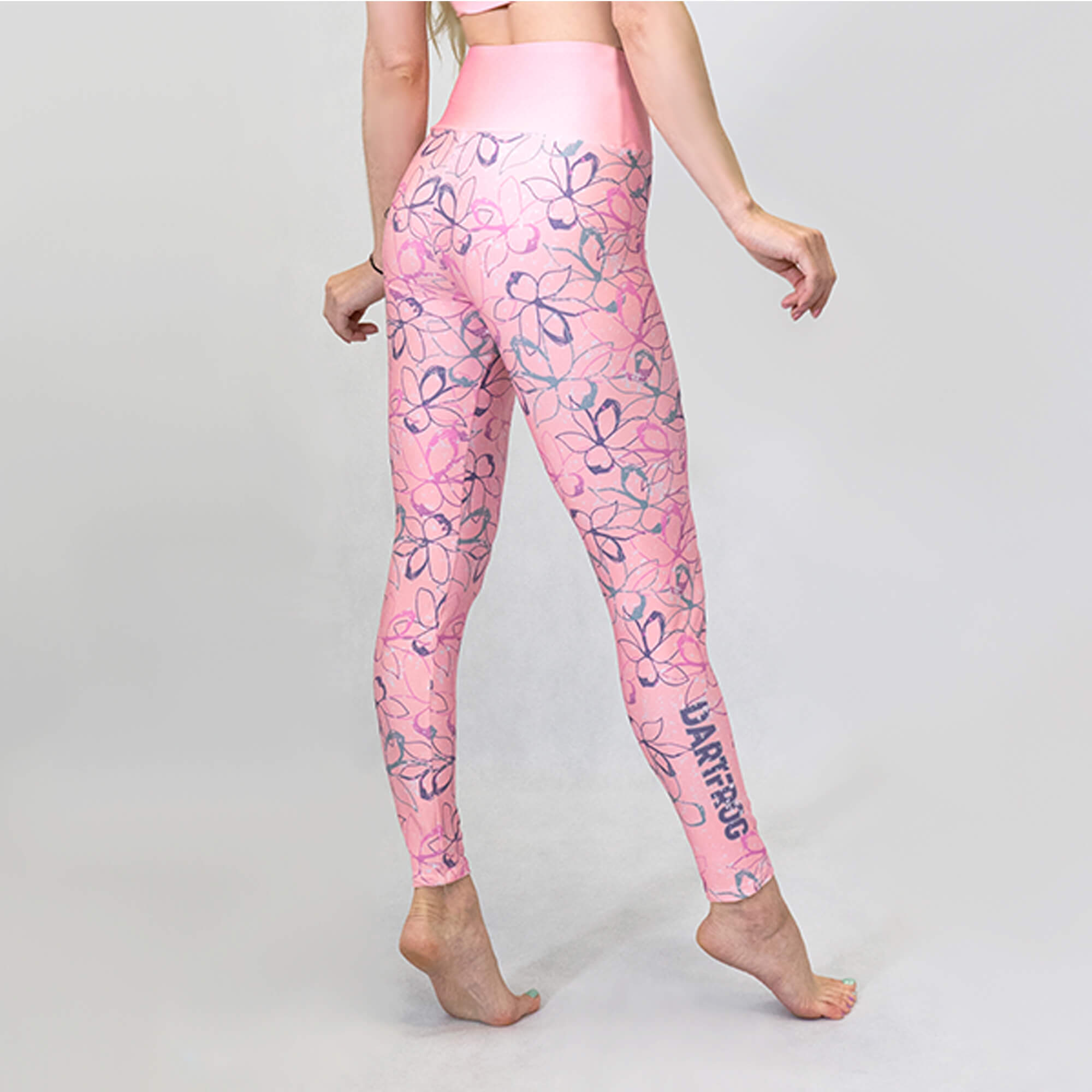 Pink High Waisted Workout Leggings | FINAL SALE !
